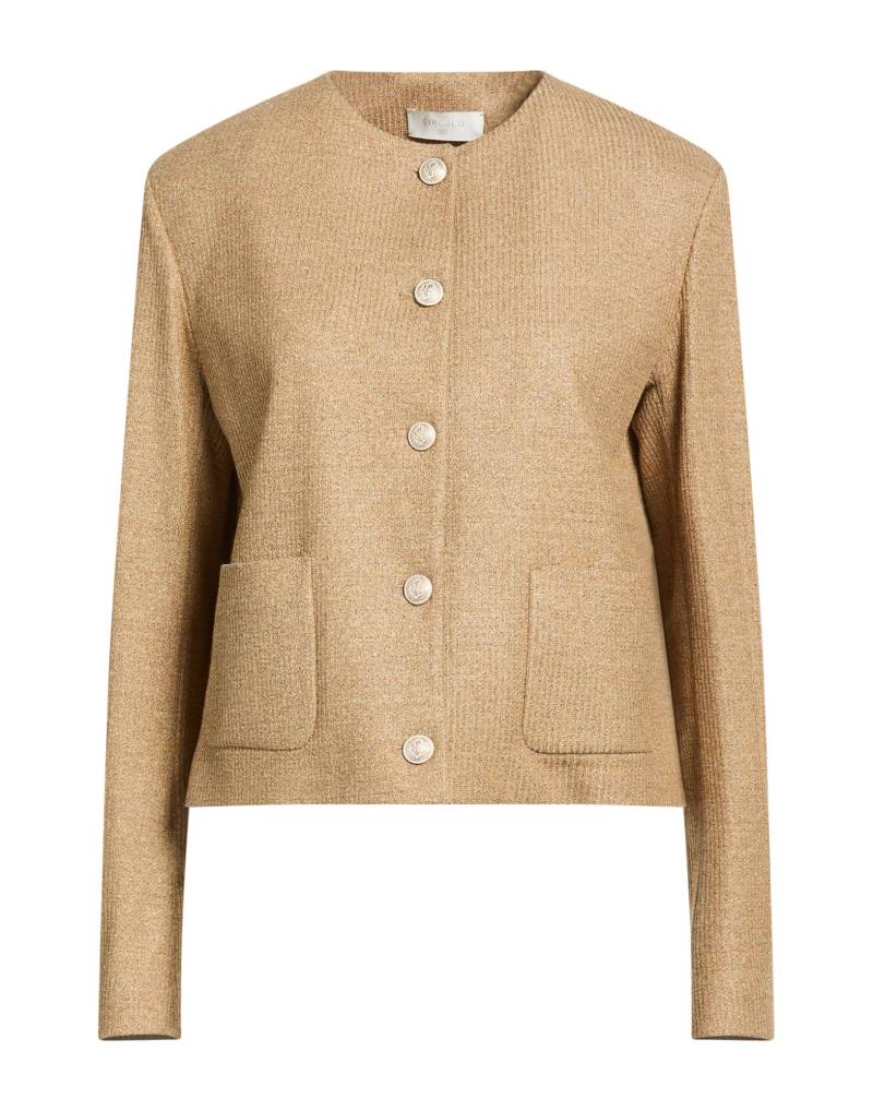 CIRCOLO 1901 Jacke & Anorak Damen Sand von CIRCOLO 1901