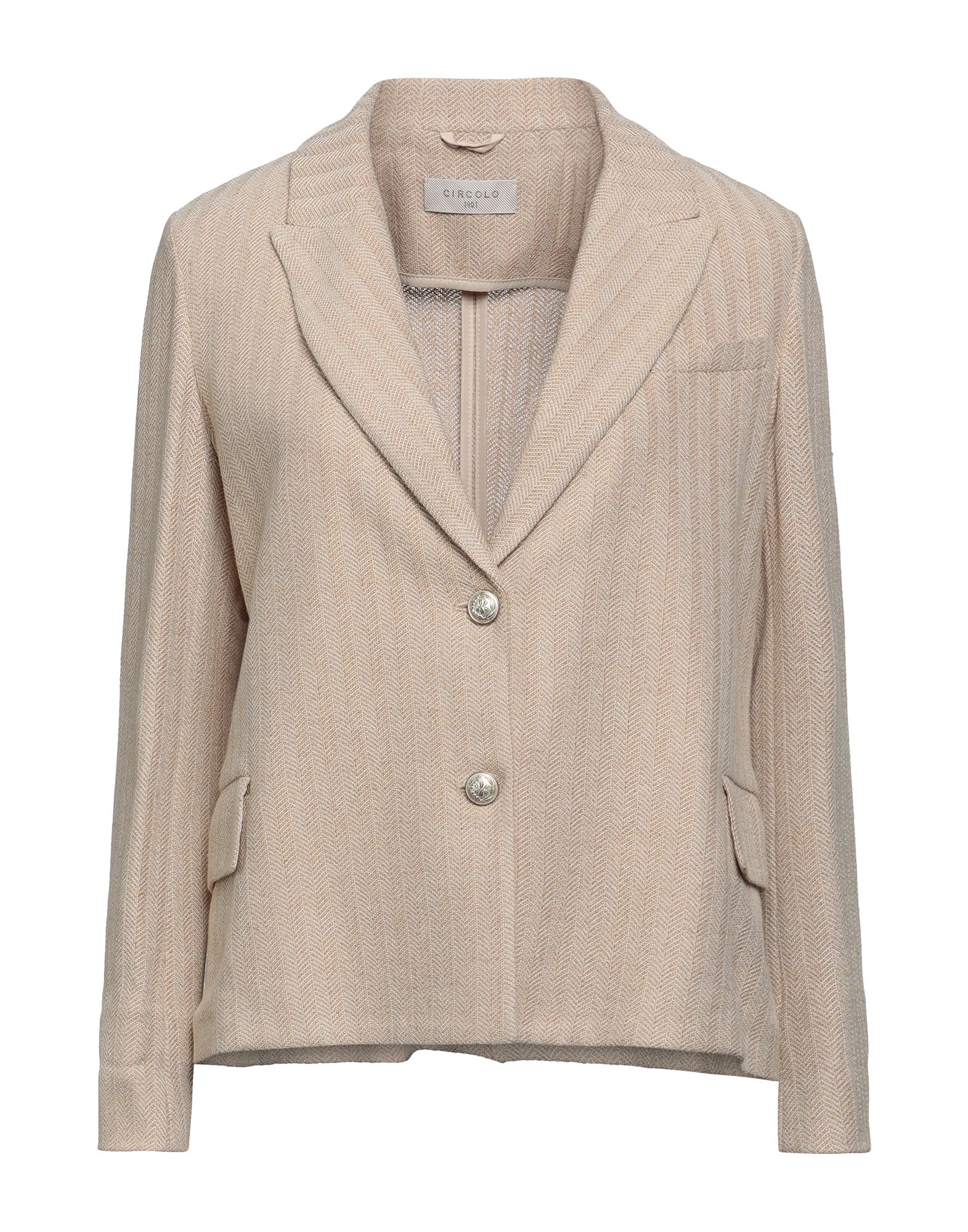 CIRCOLO 1901 Blazer Damen Beige von CIRCOLO 1901