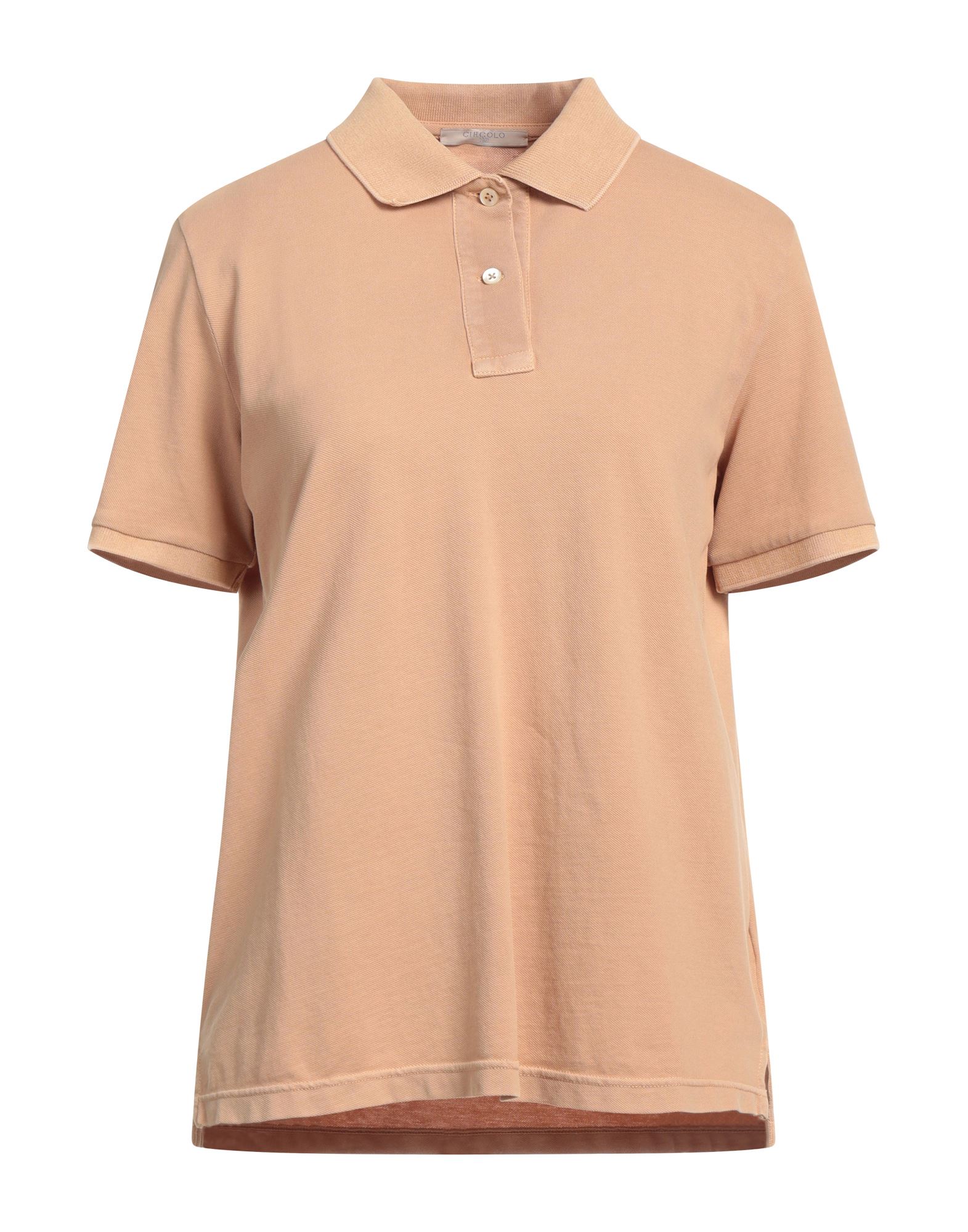 CIRCOLO 1901 Poloshirt Damen Kamel von CIRCOLO 1901