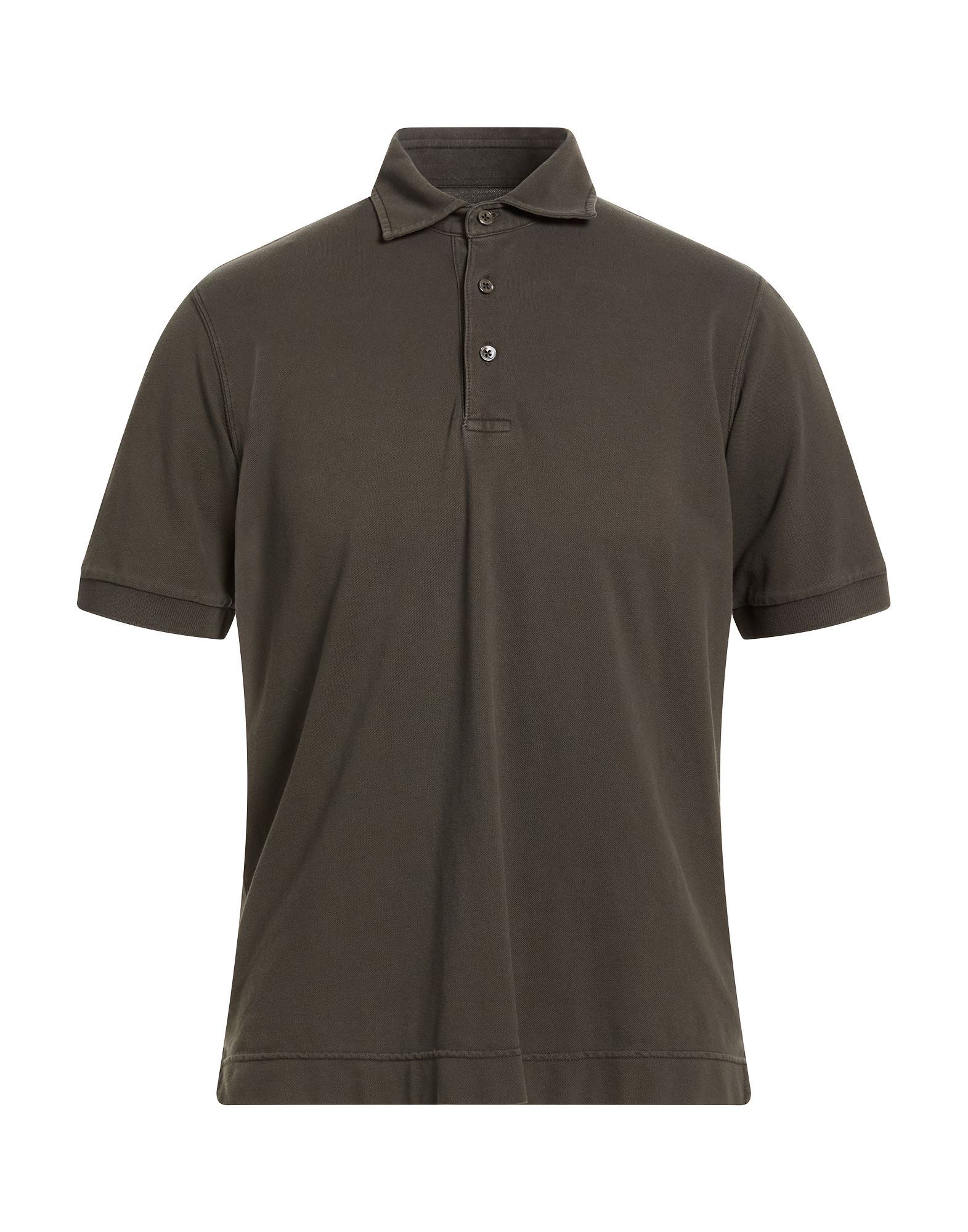 CIRCOLO 1901 Poloshirt Herren Braungrau von CIRCOLO 1901