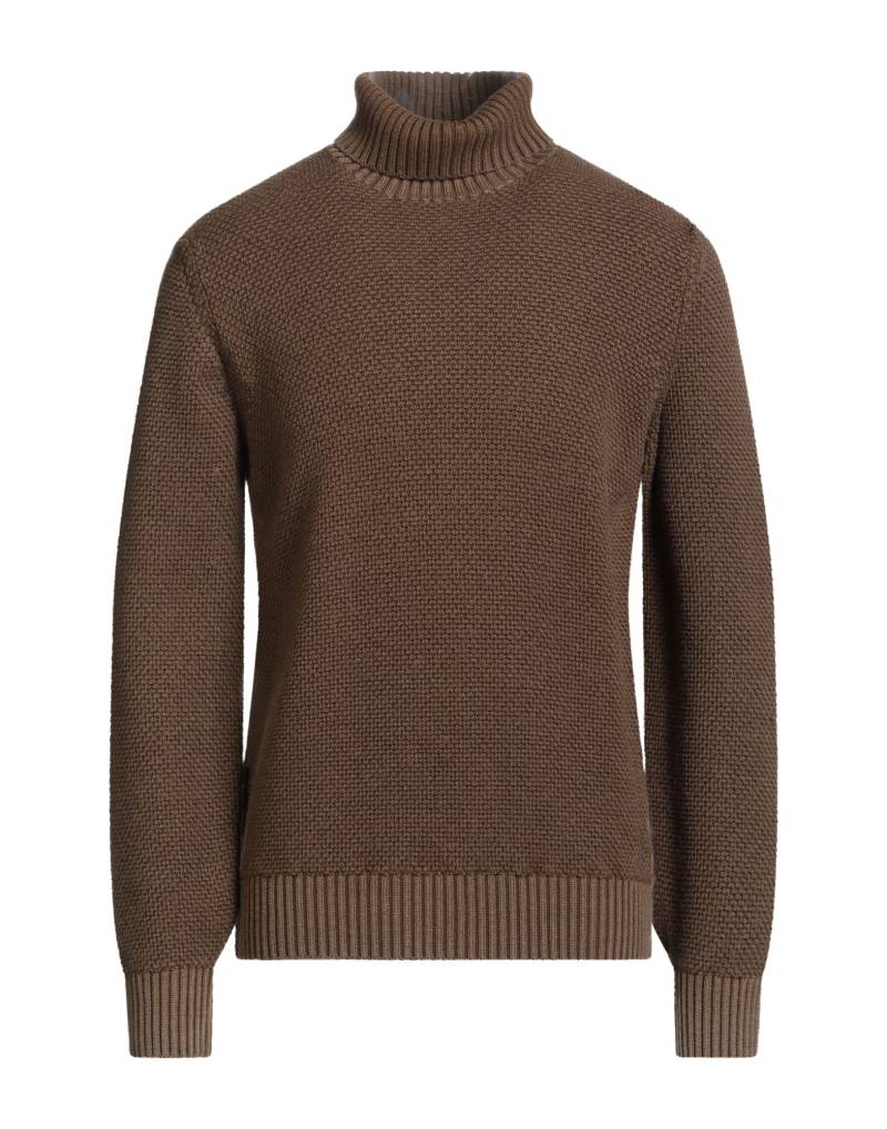 CIRCOLO 1901 Rollkragenpullover Herren Braun von CIRCOLO 1901