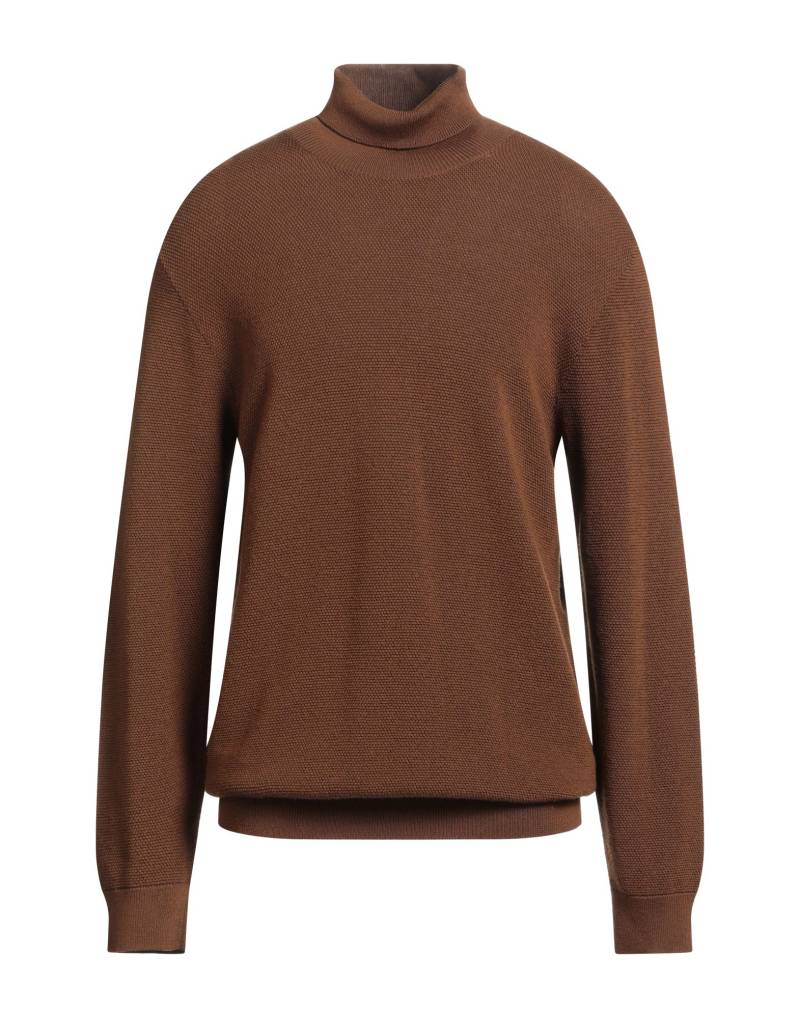 CIRCOLO 1901 Rollkragenpullover Herren Braun von CIRCOLO 1901