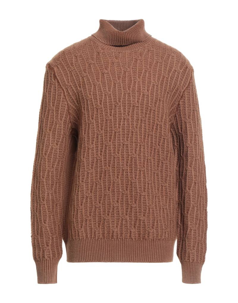 CIRCOLO 1901 Rollkragenpullover Herren Kamel von CIRCOLO 1901
