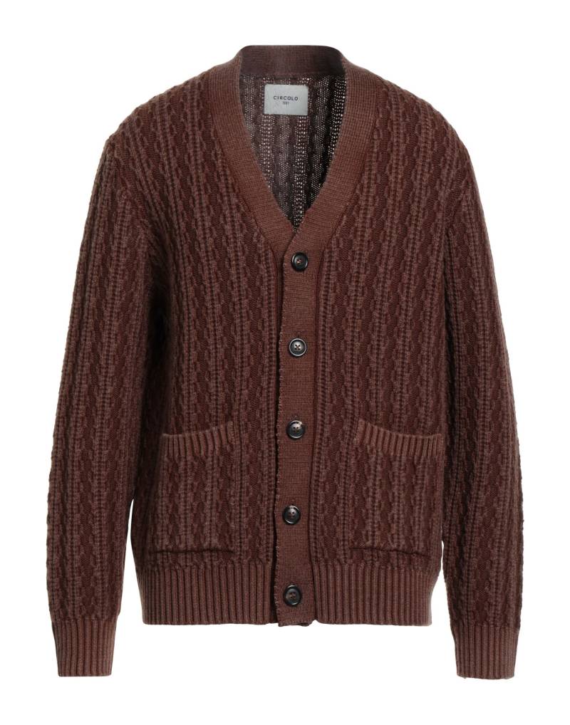 CIRCOLO 1901 Strickjacke Herren Braun von CIRCOLO 1901