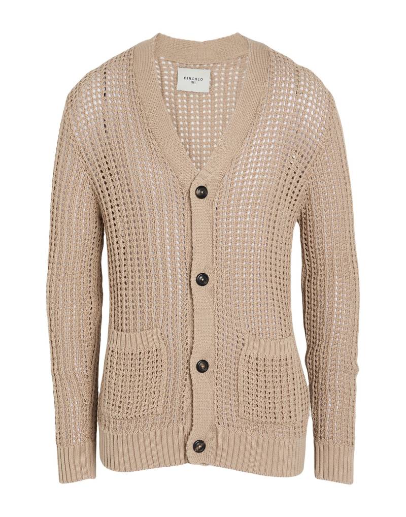 CIRCOLO 1901 Strickjacke Herren Hellbraun von CIRCOLO 1901
