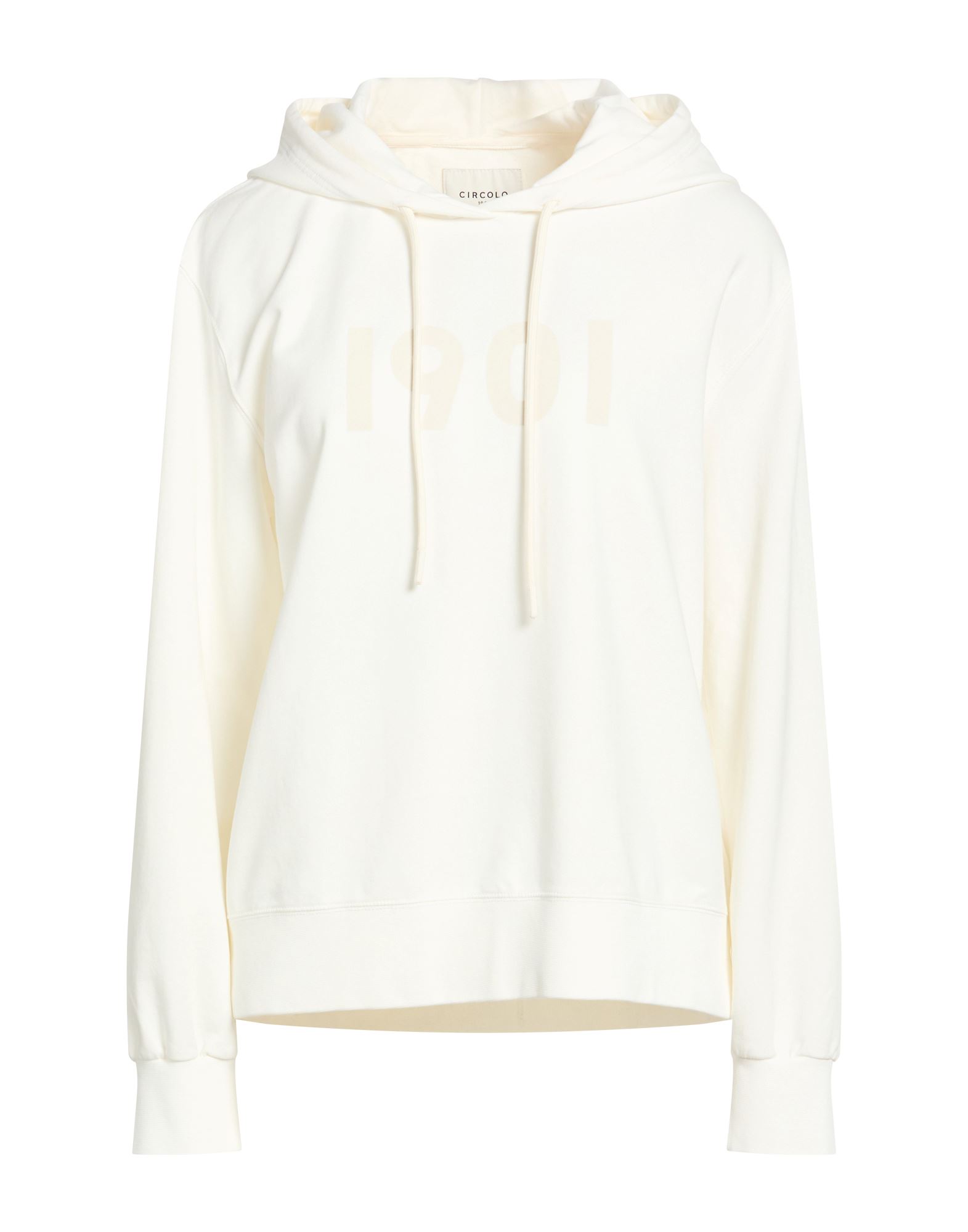 CIRCOLO 1901 Sweatshirt Damen Weiß von CIRCOLO 1901