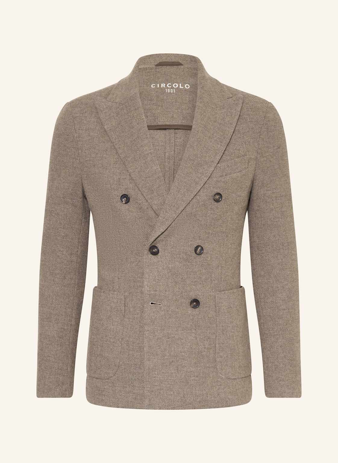 Circolo 1901 Sakko Extra Slim Fit grau von CIRCOLO 1901