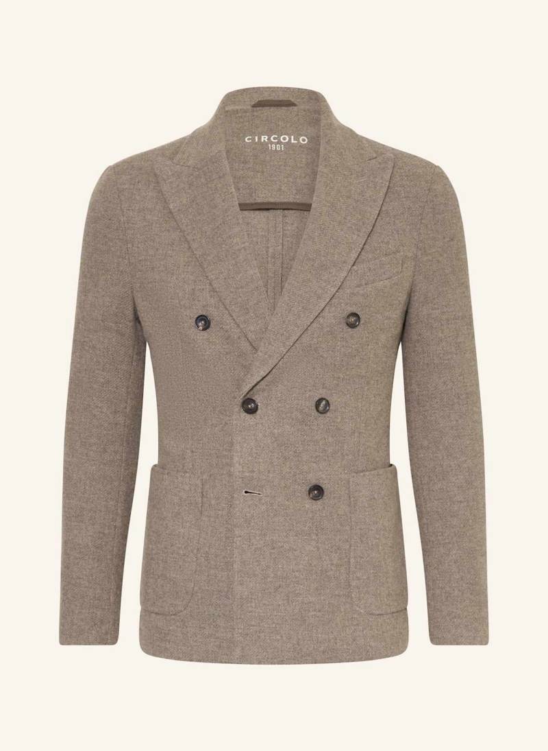 Circolo 1901 Sakko Extra Slim Fit grau von CIRCOLO 1901