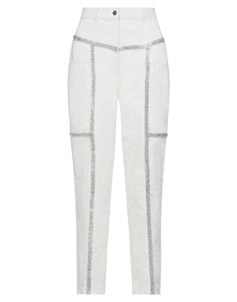 CIRCUS HOTEL Jeanshose Damen Weiß von CIRCUS HOTEL