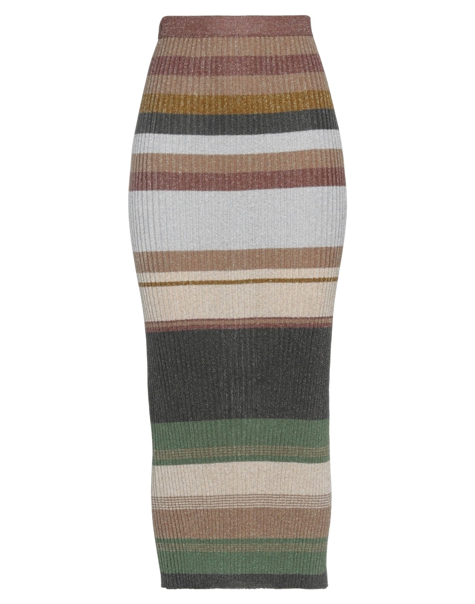 CIRCUS HOTEL Midi-rock Damen Khaki von CIRCUS HOTEL