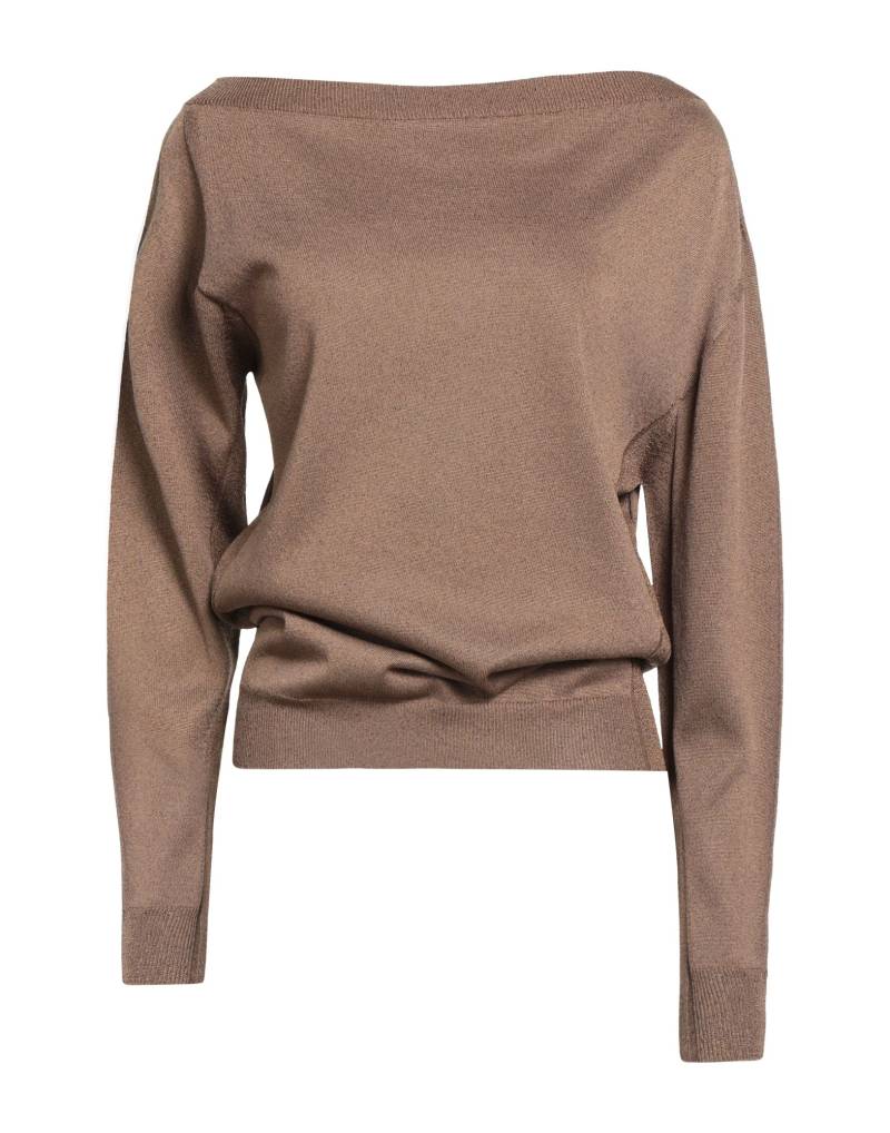 CIRCUS HOTEL Pullover Damen Hellbraun von CIRCUS HOTEL