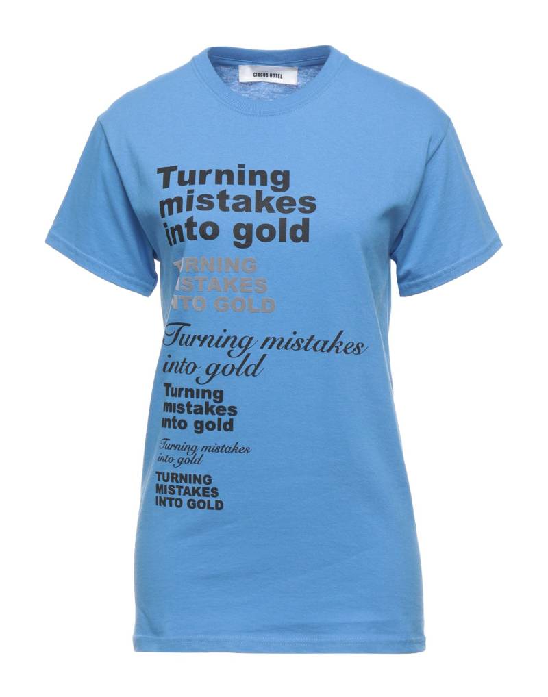 CIRCUS HOTEL T-shirts Damen Azurblau von CIRCUS HOTEL