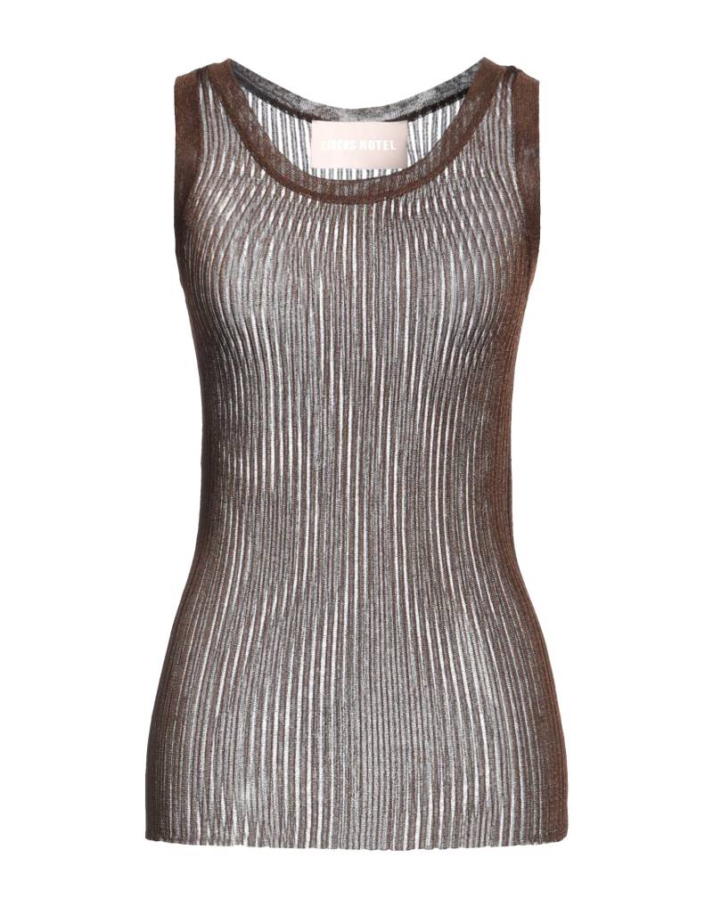 CIRCUS HOTEL Top Damen Braun von CIRCUS HOTEL