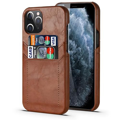 CIRONI Brieftaschenetui für iPhone 14Pro Max/14 Pro/14 Plus/14, Kreditkartenetui mit Taschen, Premium-PU-Leder-Geldbörsenhülle, Braun, 14 Pro Max 6,7'' von CIRONI