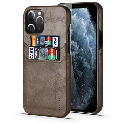 CIRONI Brieftaschenetui für iPhone 14Pro Max/14 Pro/14 Plus/14, Kreditkartenetui mit Taschen aus hochwertigem PU-Leder, Braun1,14 6,1'' von CIRONI