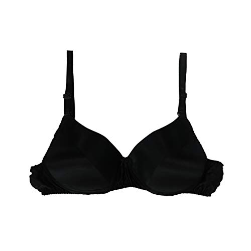 CISULI 100% Reine Seidensatin BH B/C Cup ohne Bügel Damen Büstenhalter antiallergisch atmungsaktiv kühl im Sommer (DE/NL/SE/PL, Numerisch, 34, 36, Regular, Petite, 05) von CISULI