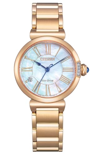 CITIZEN Damen Analog Quarz Uhr mit Edelstahl Armband EM1063-89D von Citizen