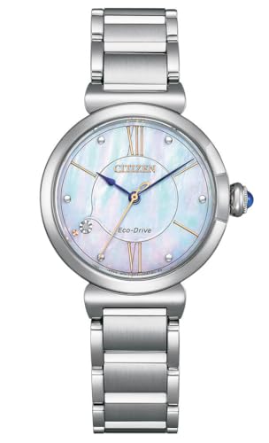 CITIZEN Damen Analog Quarz Uhr mit Edelstahl Armband EM1070-83D von Citizen