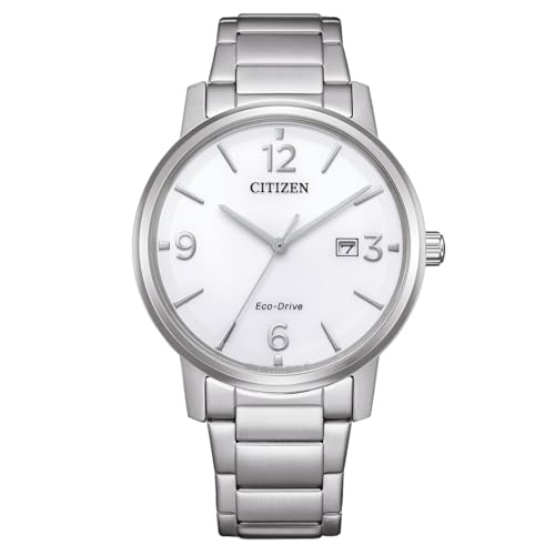 CITIZEN Damen Analog Eco-Drive Uhr mit Edelstahl Armband EW2720-57A von Citizen