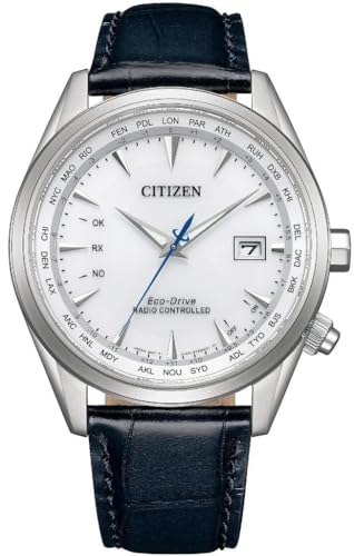 CITIZEN Men's Analog Quarz Uhr mit Leder Armband CB0270-10A von Citizen
