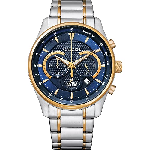 CITIZEN Herren Analog Quarz Uhr mit Edelstahl Armband AN8194-51L von Citizen