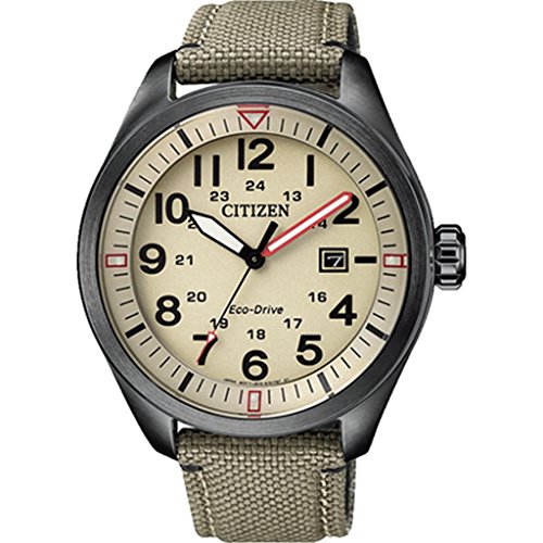 CITIZEN Herren Analog Quarz Uhr mit Nylon Armband AW5005-12X CITIZEN Herren Analog Quarz Uhr mit Nylon Armband AW5005-12X von CITIZEN