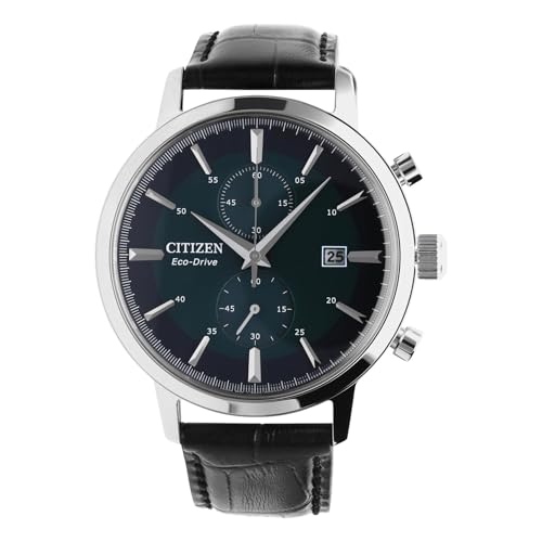 CITIZEN Herren-Uhren Analog Eco-Drive One Size Grün 32025928 von CITIZEN