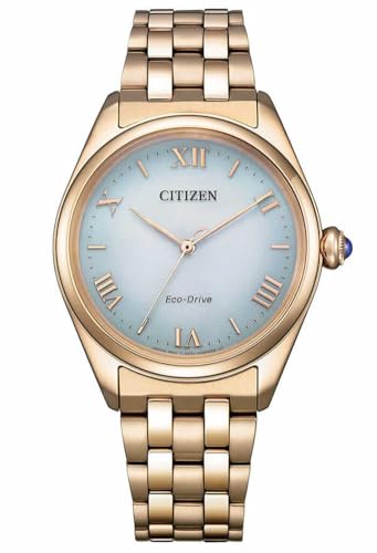 CITIZEN Herren Analog Quarz Uhr mit Edelstahl Armband EM1143-81X von Citizen