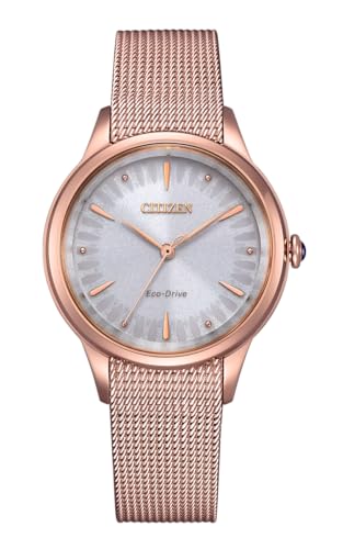 CITIZEN Herren Analog Quarz Uhr mit Edelstahl Armband EM1153-88A von Citizen