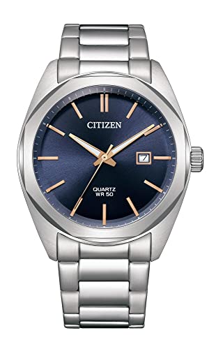 CITIZEN Men's Analog Quarz Uhr mit Edelstahl Armband BI5110-54H von Citizen