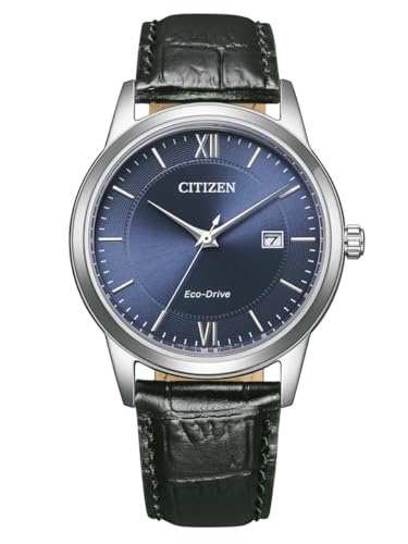 CITIZEN Men's Analog Quarz Uhr mit Leder Armband AW1780-17L von Citizen