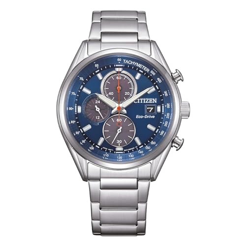 CITIZEN Metropolitan Chrono CA0459-79L Men's Chronograph Watch with Steel Blue Background CITIZEN Metropolitan Chrono CA0459-79L Men's Chronograph Watch with Steel Blue Background von CITIZEN