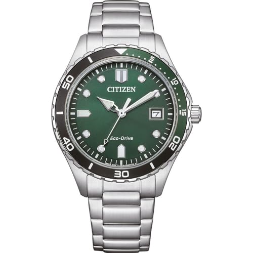 CITIZEN Herren Analog Quarz Uhr mit Edelstahl Armband AW1828-80X von Citizen