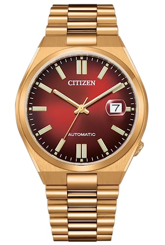 CITIZEN Herren Analog Automatik Uhr mit Edelstahl Armband NJ0153-82X von Citizen