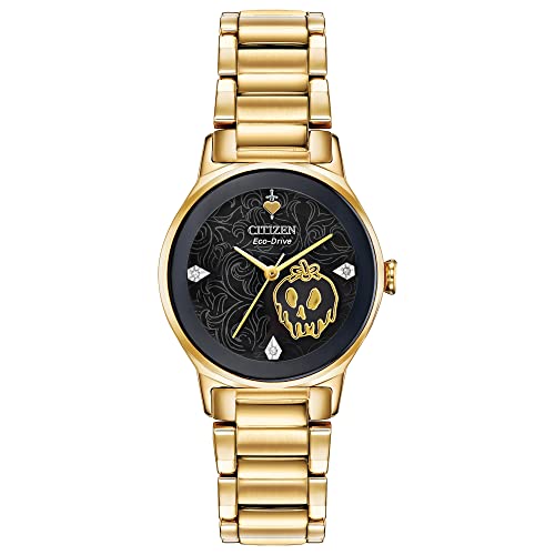 Citizen Damen analog Eco-Drive Uhr mit Edelstahl Armband EM0739-52W von Citizen