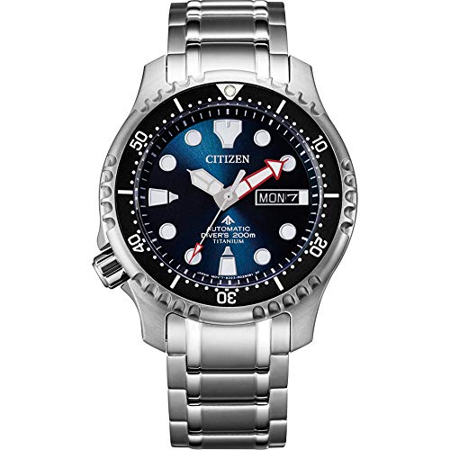 Citizen Herren Analog Automatik Uhr mit Super Titanium Armband NY0084-89EE Citizen Herren Analog Automatik Uhr mit Super Titanium Armband NY0084-89EE von Citizen