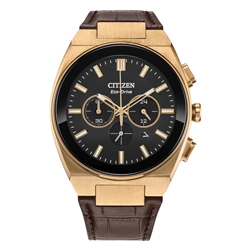 Citizen Herren Analog Quarz Uhr mit Leder Armband CA4583-01E Citizen Herren Analog Quarz Uhr mit Leder Armband CA4583-01E von Citizen