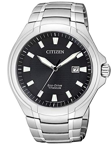 CITIZEN Eco-Drive Herren Armbanduhr BM7430-89E, Schwarz von CITIZEN