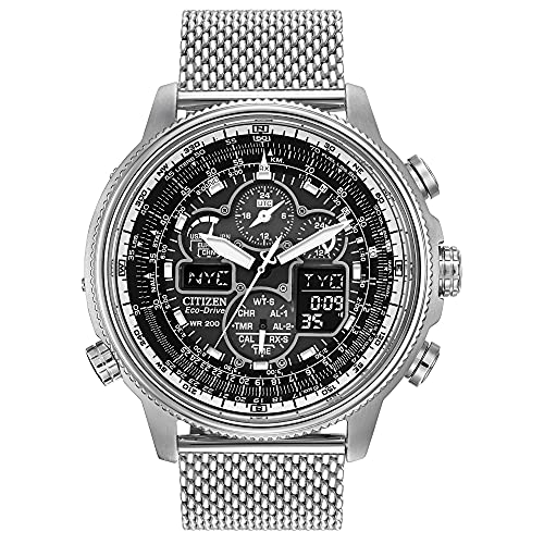 Citizen Herren Analog-Digital Solar Uhr mit Edelstahl Armband JY8030-83E Citizen Herren Analog-Digital Solar Uhr mit Edelstahl Armband JY8030-83E von Citizen