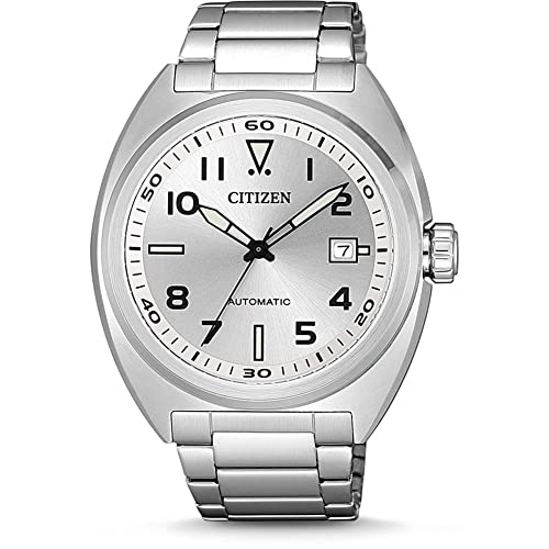 CITIZEN Herren Analog Automatik Uhr mit Edelstahl Armband NJ0100-89A von CITIZEN