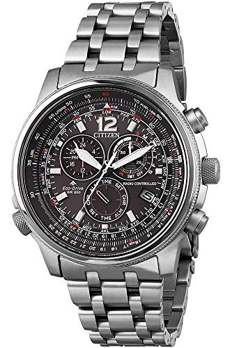 Citizen Herren Titan Solar Funkuhr Promaster Sky Eco-Drive Saphirglas - CB5850-80E von CITIZEN