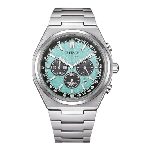 CITIZEN Herren Chronograph Automatik Uhr mit Titan Armband CA4610-85M von Citizen