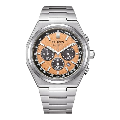 CITIZEN Men's Analog Automatik Uhr mit Titan Armband CA4610-85Z von Citizen
