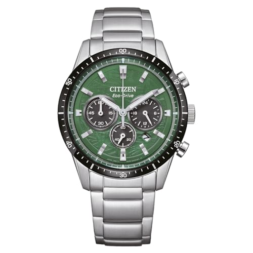 CITIZEN Herren Analog Eco-Drive Uhr mit Edelstahl Armband CA4624-56X von Citizen