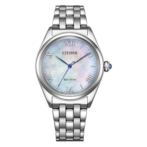 CITIZEN Herren Analog Quarz Uhr mit Edelstahl Armband EM1140-80D von Citizen