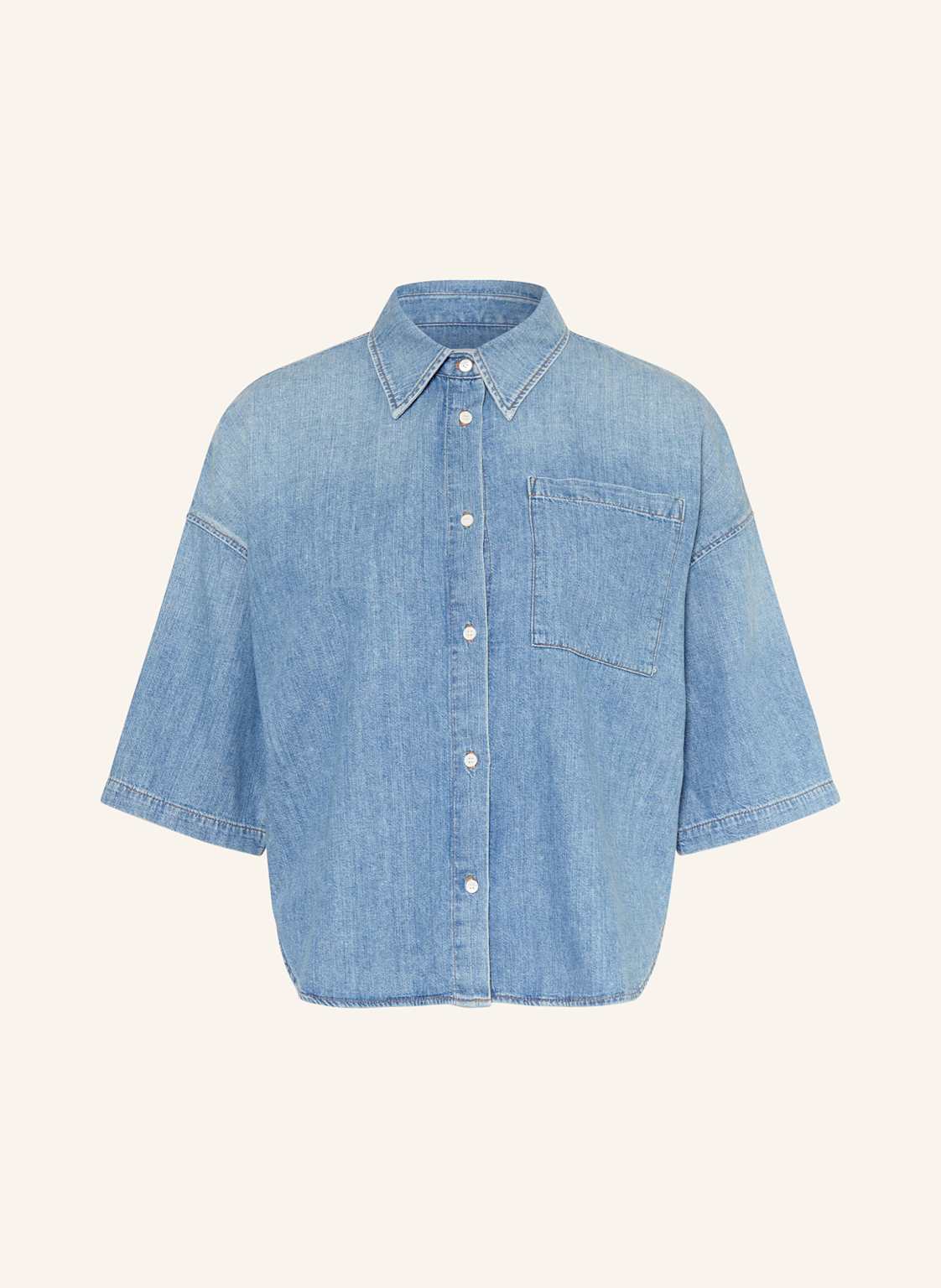 Citizens Of Humanity Hemdbluse Frances In Jeansoptik blau von CITIZENS of HUMANITY