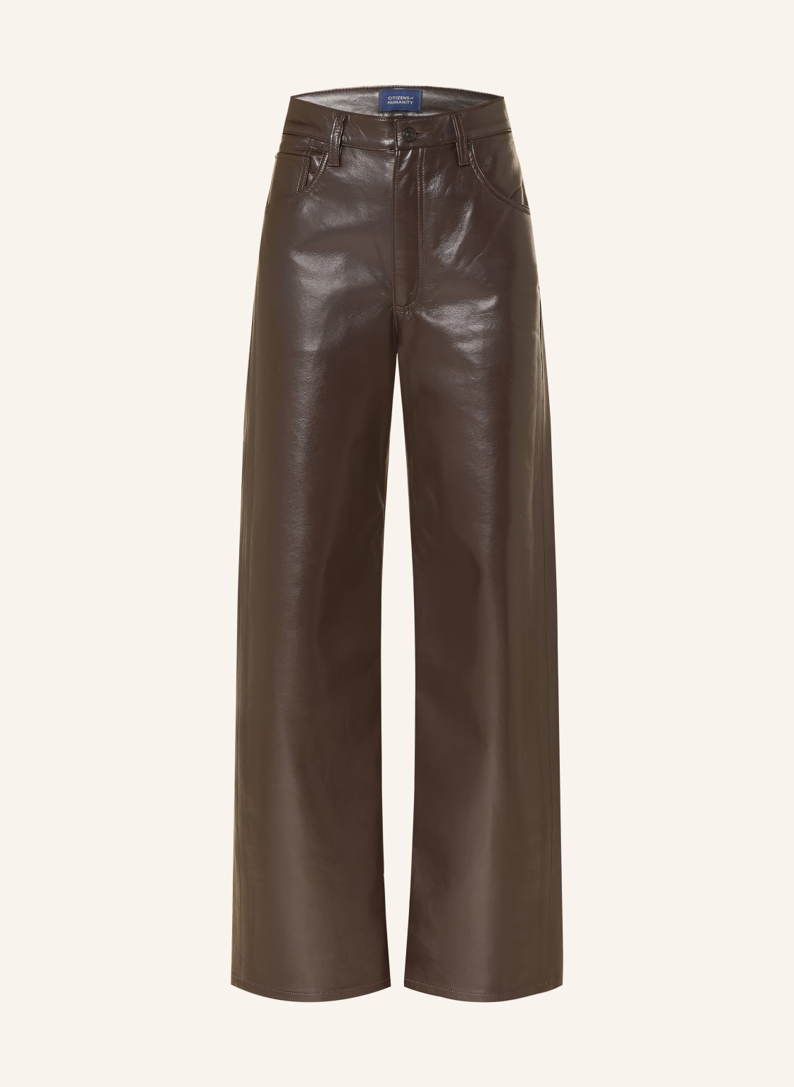 Citizens Of Humanity Lederhose Ayla braun von CITIZENS of HUMANITY