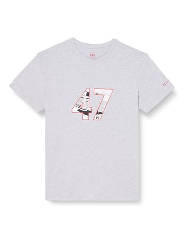 CITROËN Herren 47 H Type Stampa Larga & Logo Sullaica C24s T-Shirt, Light Grey Melange, XXL von Citroën