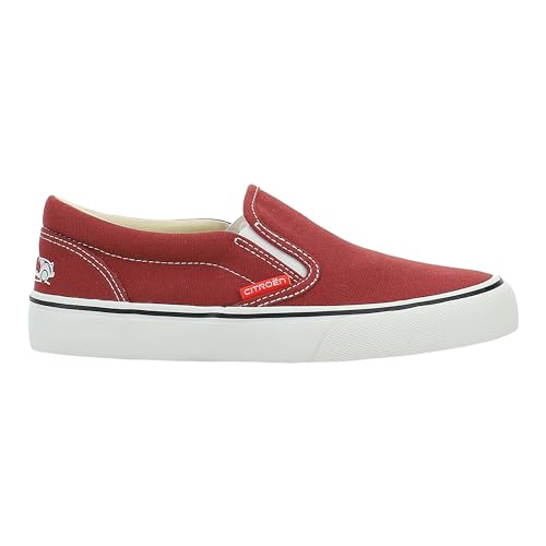 CITROËN Herren Slip-ON C23W Sneaker, Bordeaux, 36 EU von CITROËN