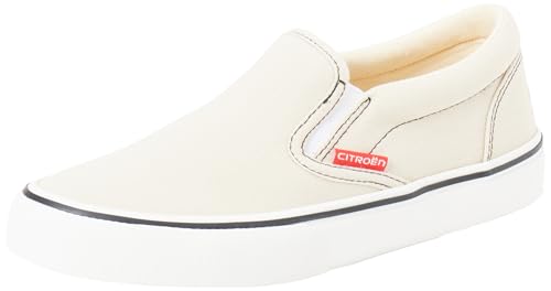 CITROËN Herren Slip-ON C23W Sneaker, Elfenbein, 36 EU von CITROËN